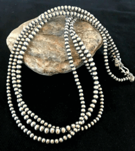 Minimalist silver beaded bracelet handmade affordable luxury jewelry